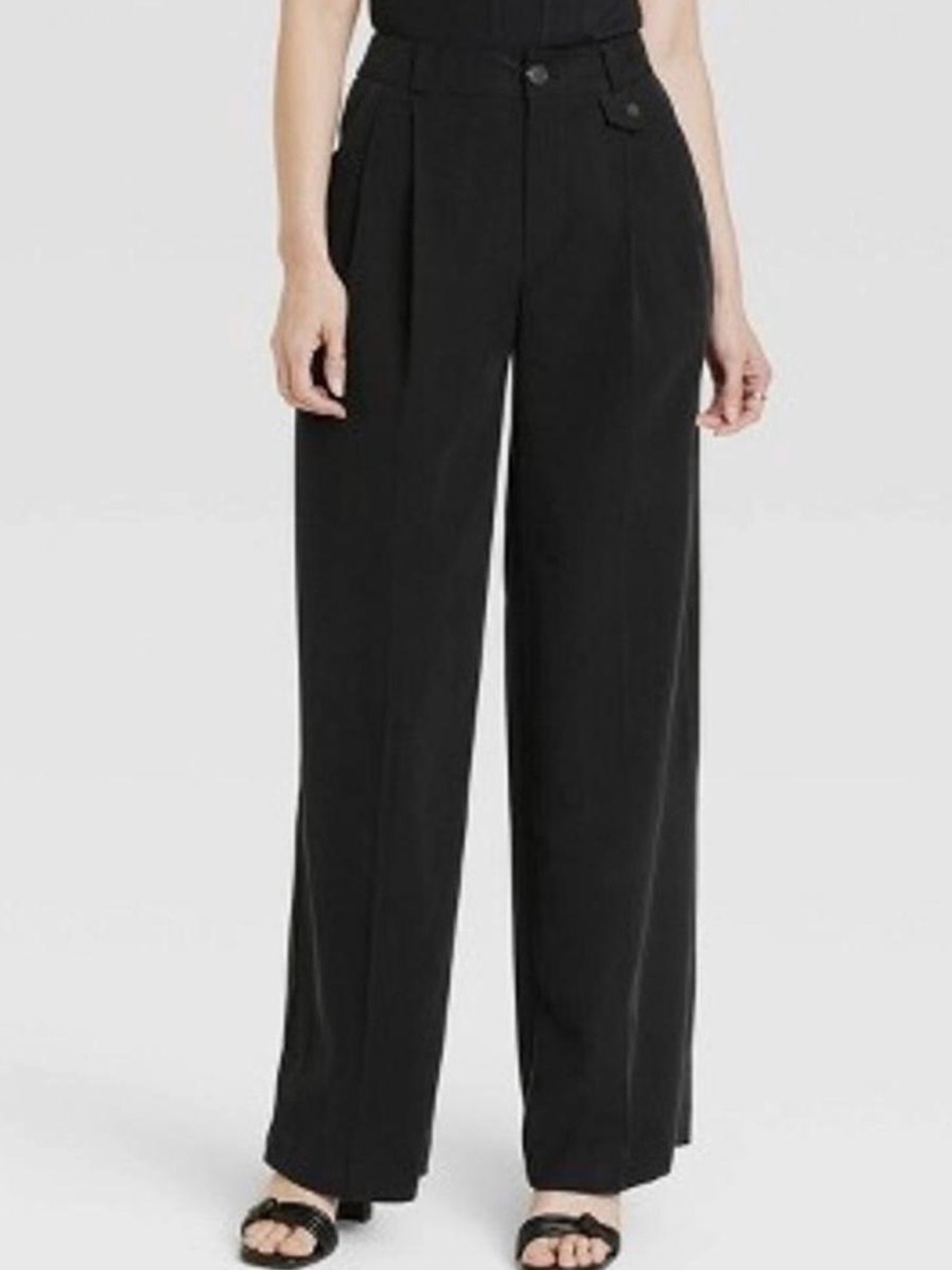 A New Day Wide Leg Black Women's Trousers